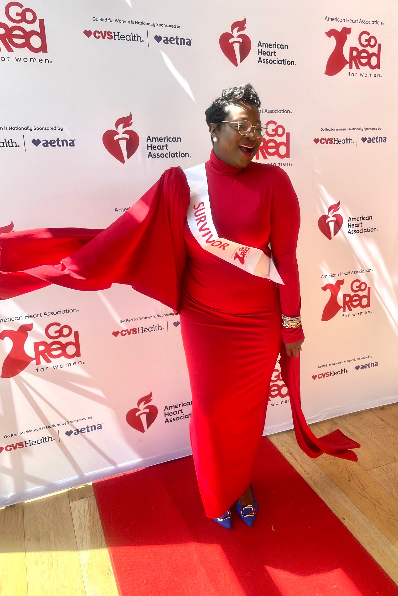 Tiera Richardson — AHA Go Red for Women Survivor